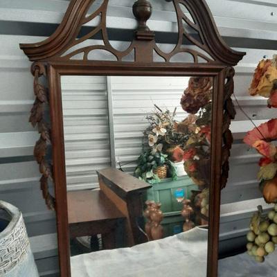 Vintage mirror. $40 measures 34 inches tall x 18 inches wide 