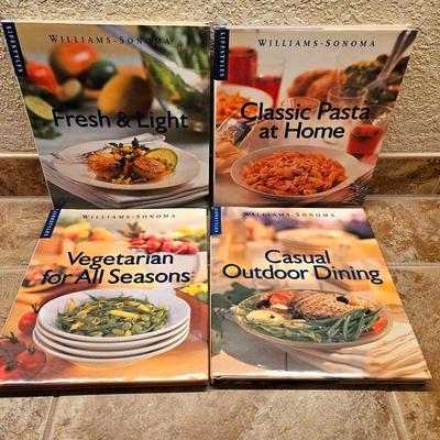 Lot of Four William Sonoma Hardback Cook books