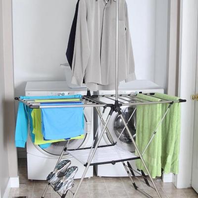 Collapsible laundry drying Rack 