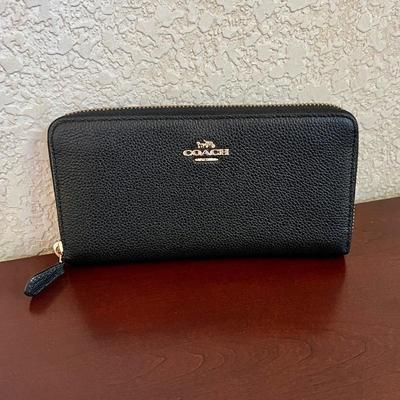 Leather Coach Wallet 