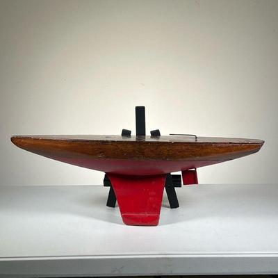 CHESTER RIMMER SEAWORTHY POND BOAT | Circa 1924-1934. Marked 