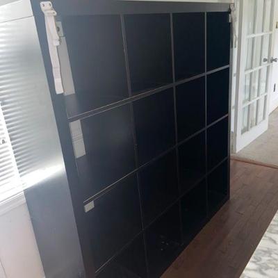 Black Multi Cupboards Shelves 