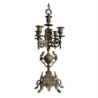 Lot 231 
Baroque Style Six Candle Candelabra