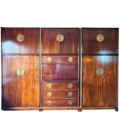 Lot 355   1 Bid(s)
Chinese Campaign Style Armoire, Very Large