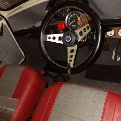 1967 Austin Mini Cooper S interior
