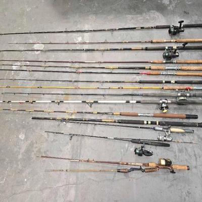 #2664 • (16) Fishing Poles
