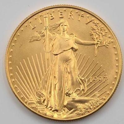 #639 • 1997 $50 American Gold Eagle Coin, 1oz
