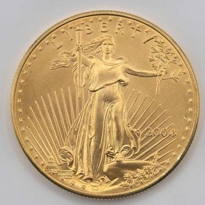 #672 • 2004 $50 American Gold Eagle Coin, 1oz
