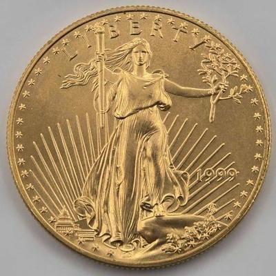 #648 • 1999 $50 American Gold Eagle Coin, 1oz
