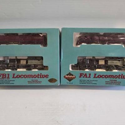 #8080 • (2) Proto 2000 Series HO-Scale Locomotives
