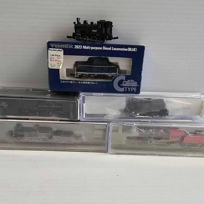 #8082 • (6) Assorted Model Train Lococmotives
