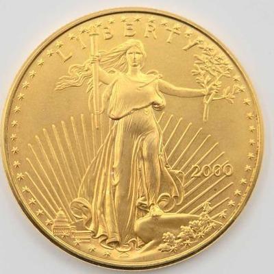 #649 • 2000 $50 American Gold Eagle Coin, 1oz
