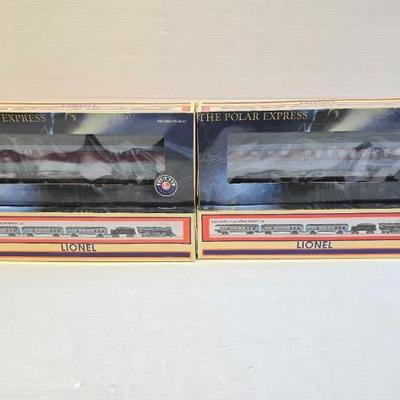 #8038 • (4) Lionel Electric Trains The Polar Express Model Train Cars
