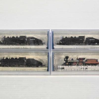 #8102 • (4) Bachmann N Scale Locomotive Model Trains
