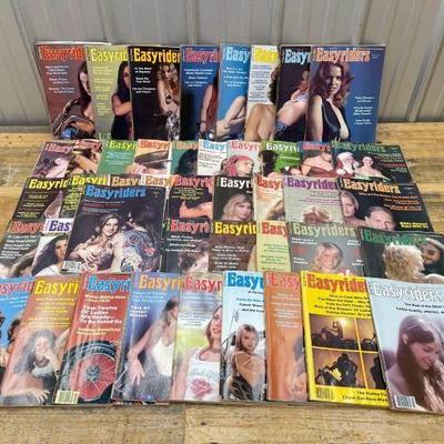#1800 • (46) Easyrider Adult Magazines
