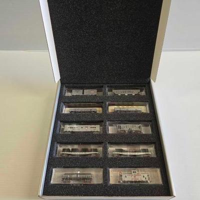 #8064 • The N-Scale Collector Multi-Manufacturer Union Pacific MOW Track Repair Train Set
