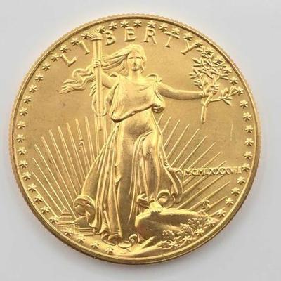 #625 • 1987 $50 American Gold Eagle Coin, 1oz
