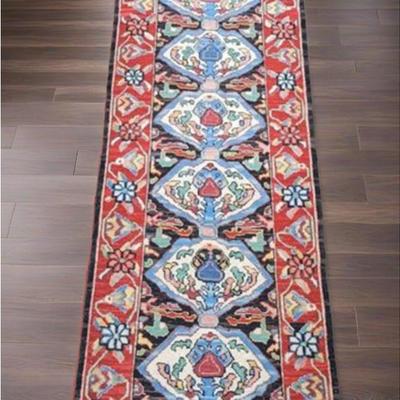 #92 • Hand-Woven Persian Flat Weave Runner 10.5 Ft Long
WWW.LUX.BID