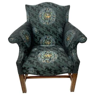#67 • Vintage Asian Chippendale Style Upholstered Arm Chair
WWW.LUX.BID