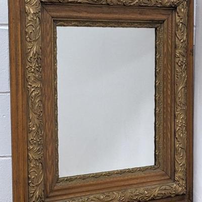 #151 • Antique Mirror in 2 Ft Ornate Gilt Frame with Acanthus Motif
WWW.LUX.BID