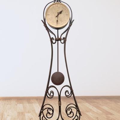 #54 • Howard Miller Vercelli 7 Ft Wrought Iron Floor Clock
WWW.LUX.BID