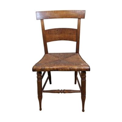 #35 • MCM Maple Side Dining Chair with Rush Seat
WWW.LUX.BID