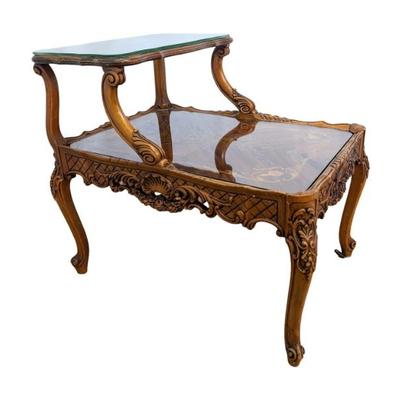 #14 • French Louis XVI Style Two-Tier End Table
WWW.LUX.BID