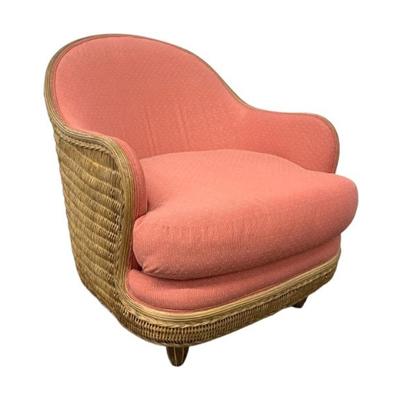 #72 • 90's Fendi Mungil Rattan Upholstered Arm Chair- Indonesia
WWW.LUX.BID