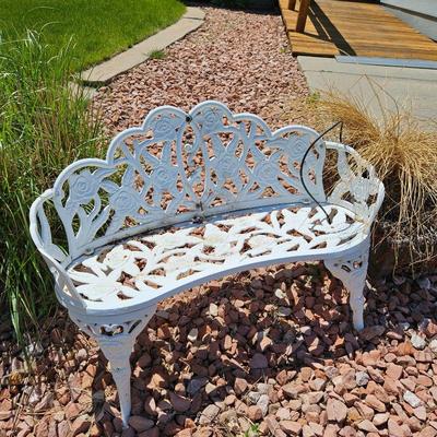 Cast Iron Small decorative Bench