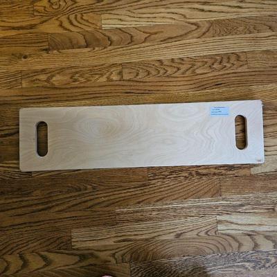 Drive Medical Lifestyle Transfer Board with Hand Grips, 30".   Transfer from bed to wheelchair and back