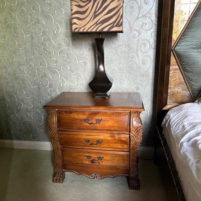 Bedside Tables/ 2 Matching Lamps also available.