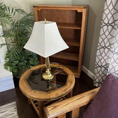 end tables, bookcases and lamps!