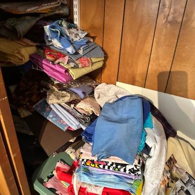 Lots of fabric