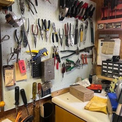 Garage full of tools