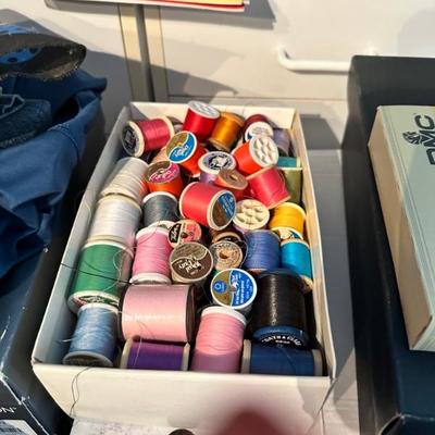 Spools of thread 