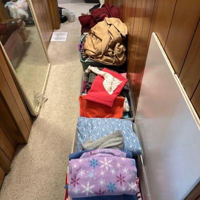 Lots of sewing fabric