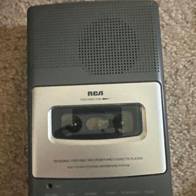 RCA Portable Recorder & Cassette Player