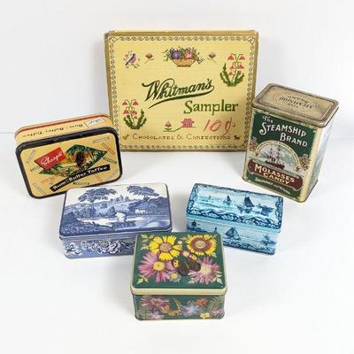 Vintage Candy Tins/Boxes & Miscellaneous Tins