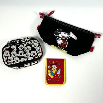 Disney Mickey Mouse Cosmetic Bags & Wallet