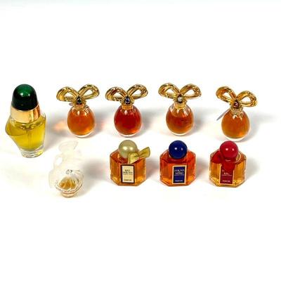 Lot of Vintage Mini Perfumes Including Elizabeth Taylor Jewel Collection