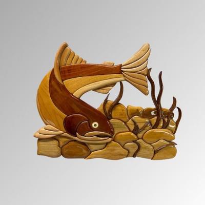 Fish Wood Art 