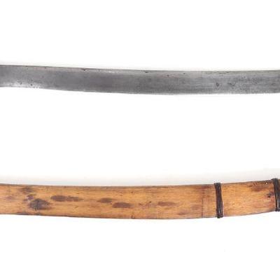 Rare Filipinas Moro Sword w/Scabbard