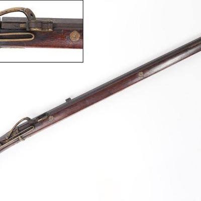 Japanese Matchlock Rifle, Signed