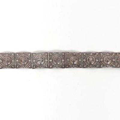 Silver Egyptian Belt, Circa 1930's