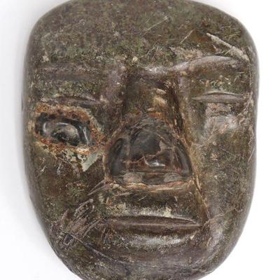 Olmec / Olmecoid Mask greenstone, 900 - 600 BCE or Earlier