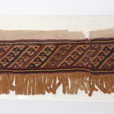 Pre-Columbian Textile Fragment, Peru