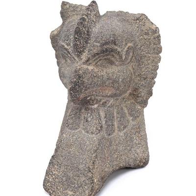 Rare Pre-Columbian Eagle Form Ballgame Palma, 450CE - 1000CE