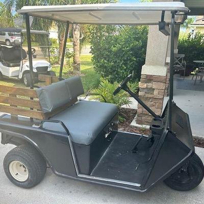 3 wheel golf cart runs great