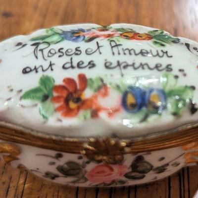 French trinket box