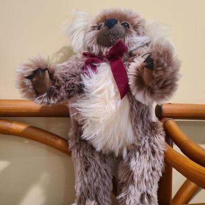 Handmade mohair koala